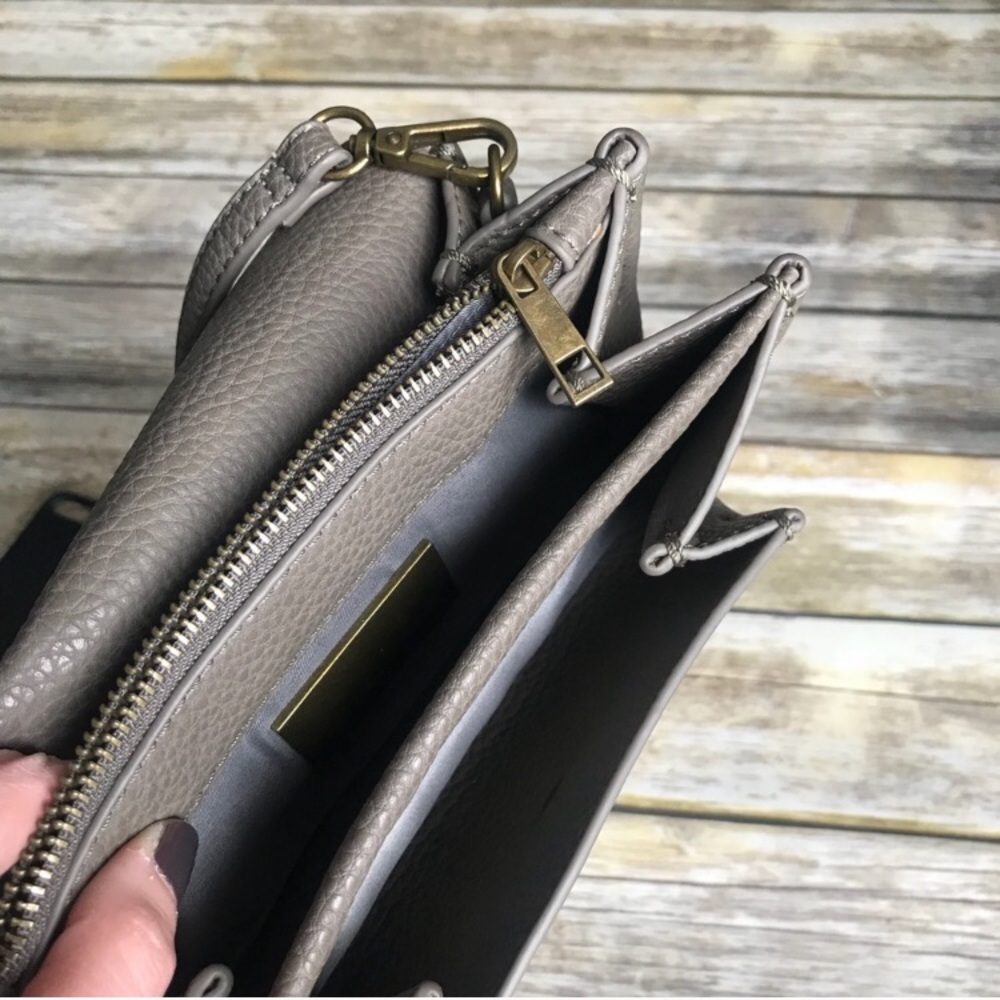 Anthropologie:Remi and Reid Grey Crossbody - Picture 4 of 5
